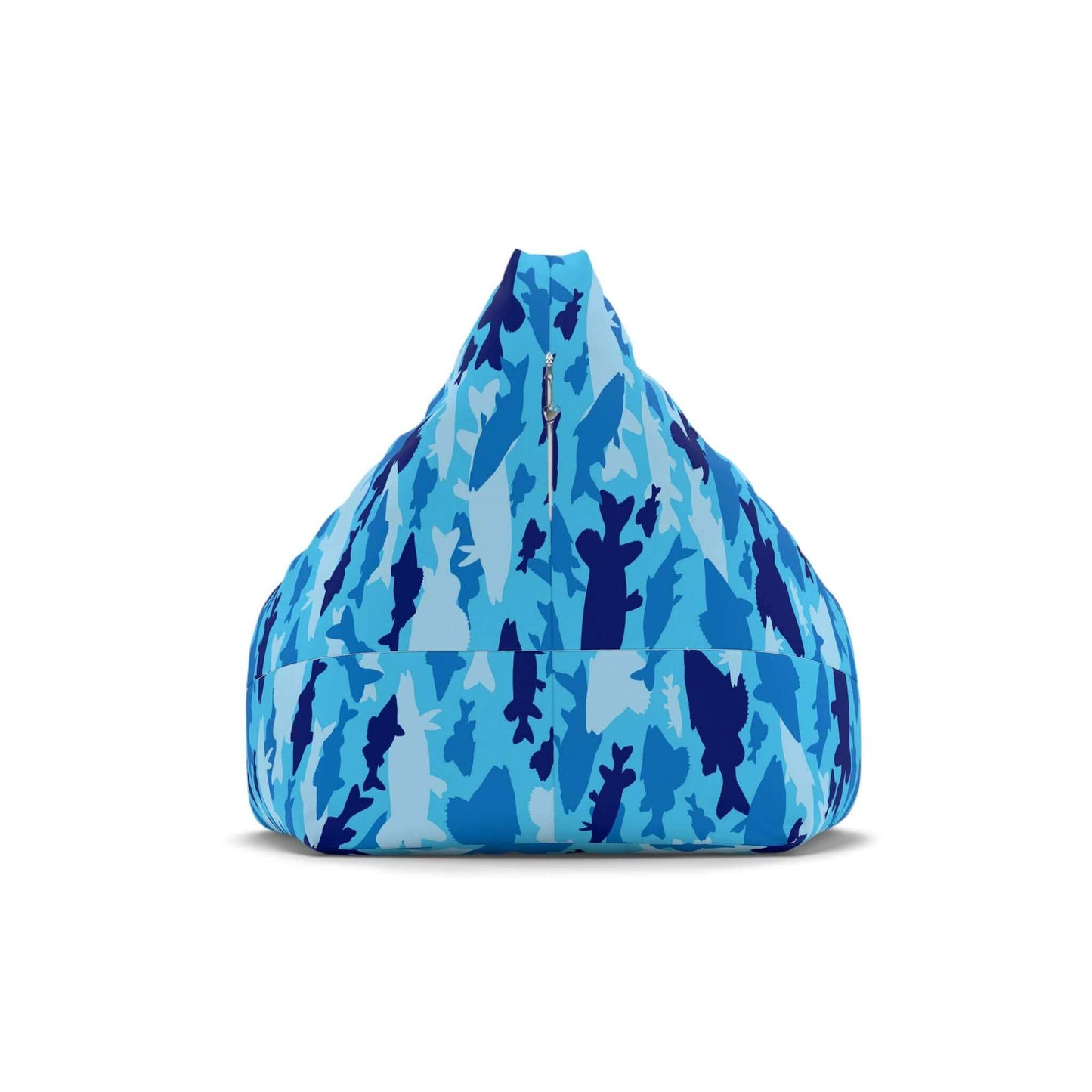 Fish Camo Blue | Bean Bag Chair Cover