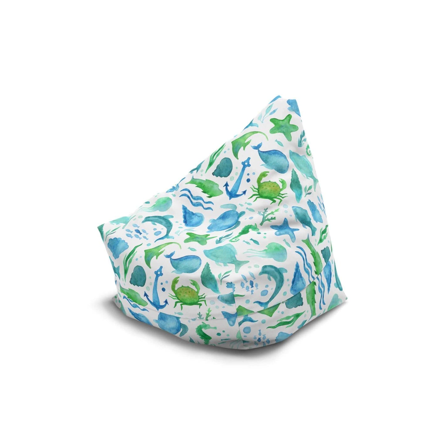 Under the Sea Watercolor | Bean Bag Chair Cover