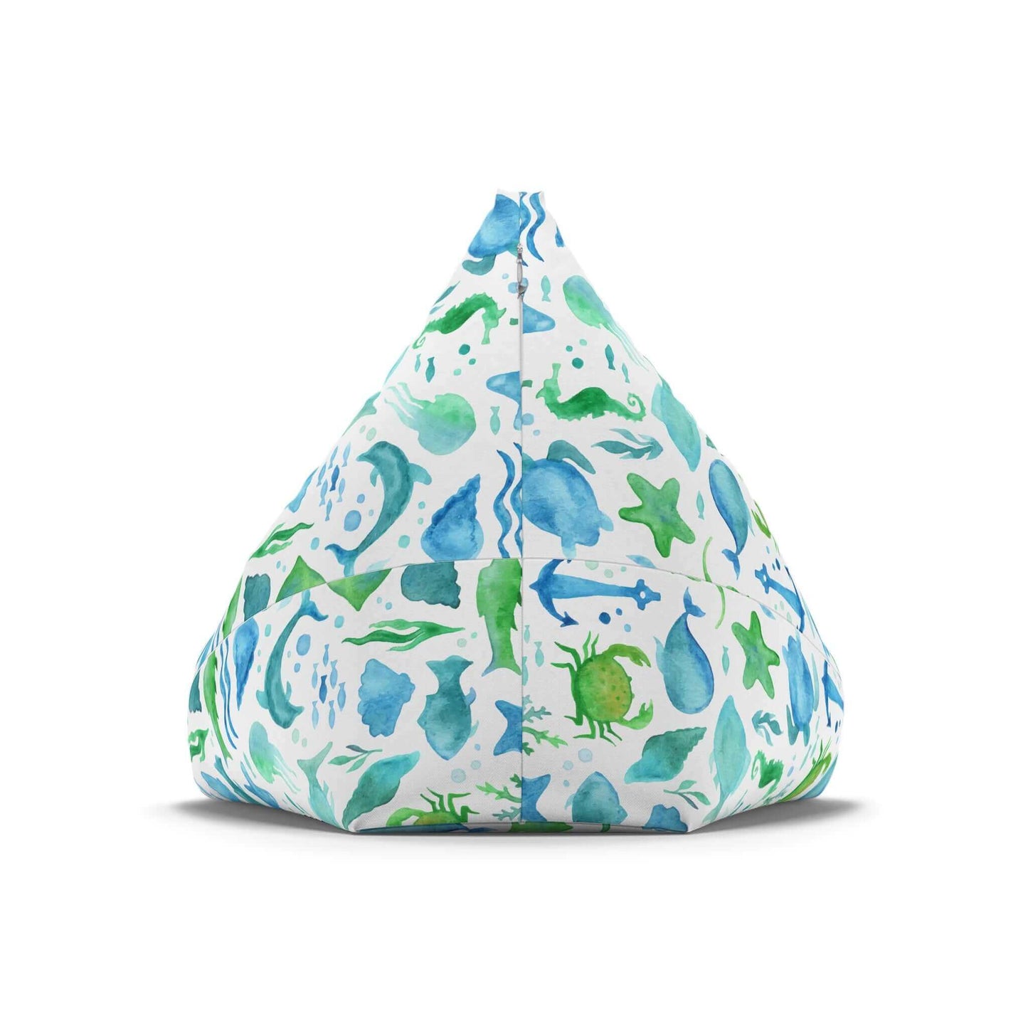 Under the Sea Watercolor | Bean Bag Chair Cover