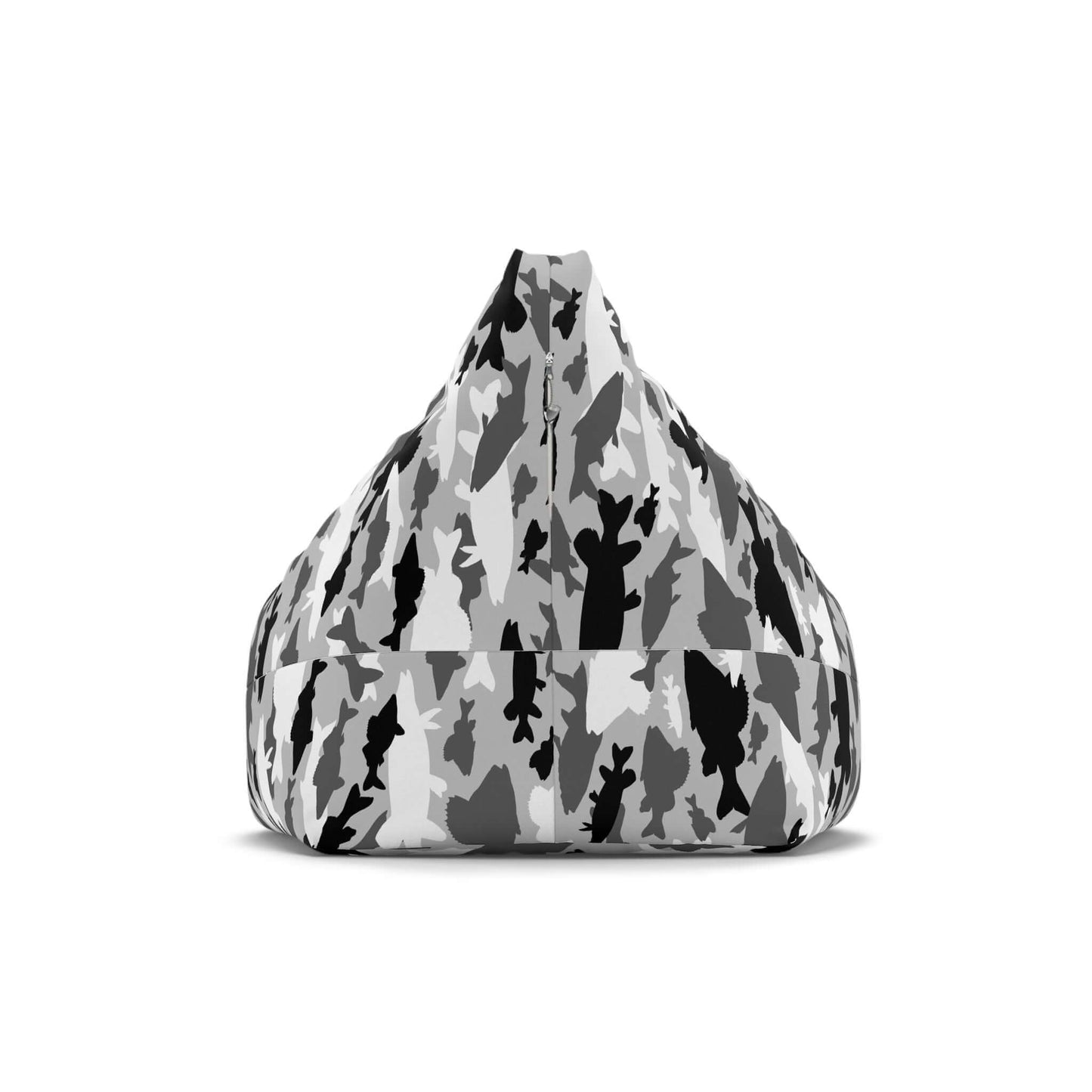 Fish Camo | Bean Bag Chair Cover | Grey