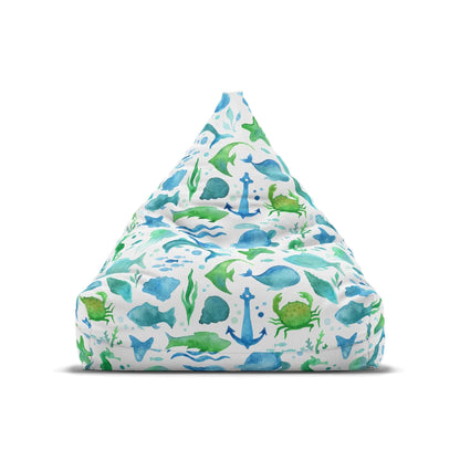 Under the Sea Watercolor | Bean Bag Chair Cover