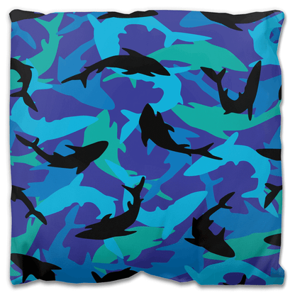 Reef Sharks Design | Outdoor Pillow