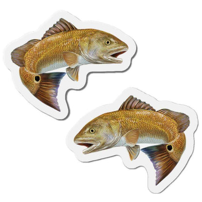 Red Drum Fish Shaped Magnets for Fun Fridge Décor