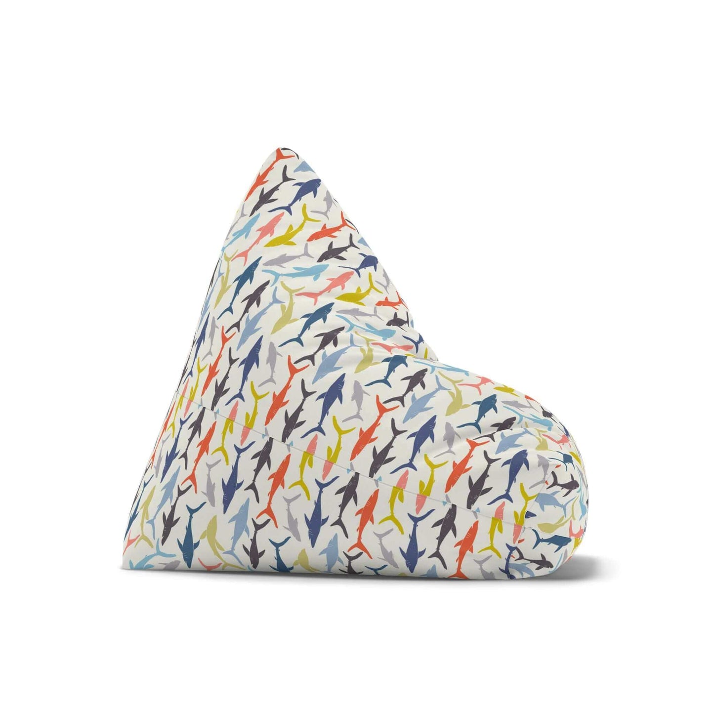 Colorful Sharks | Bean Bag Chair Cover