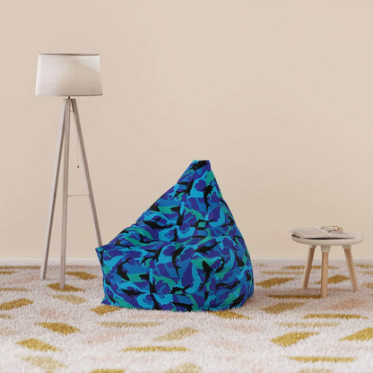 Blue Reef Sharks Design | Bean Bag Chair Cover