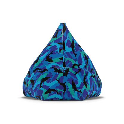 Blue Reef Sharks Design | Bean Bag Chair Cover