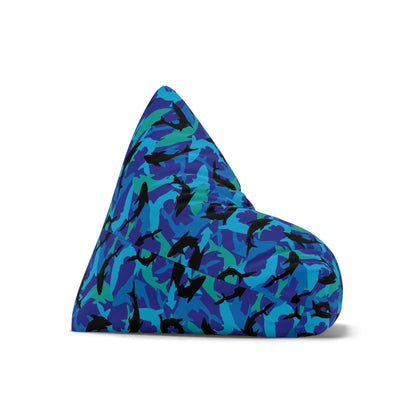 Blue Reef Sharks Design | Bean Bag Chair Cover