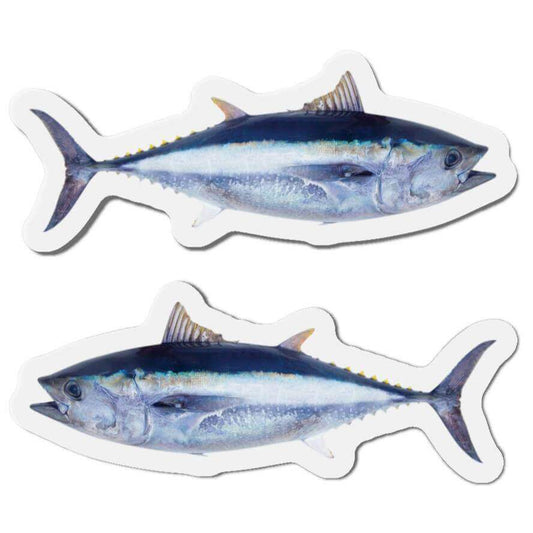 Bluefin Tuna Fish Shaped Magnets for Fridge Décor, Featuring Left and Right Facing Designs