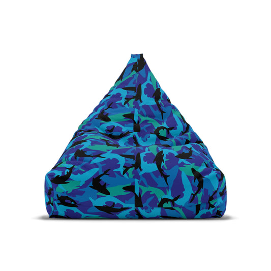 Blue Reef Sharks Design | Bean Bag Chair Cover