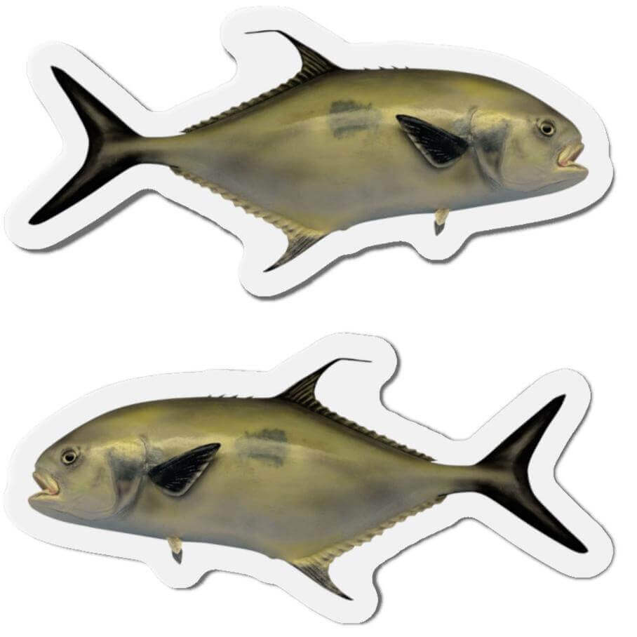 Florida Pompano Fish Shaped Magnets for Fun Kitchen Décor