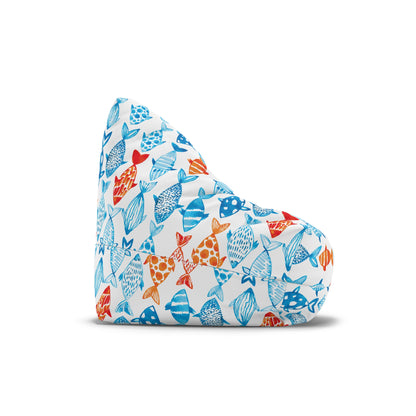 Fish Watercolor Design | Bean Bag Chair Cover