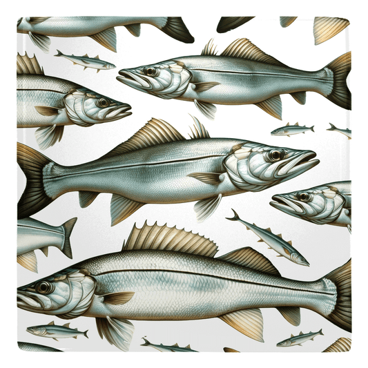 Fish décor metal magnets featuring detailed fish designs, perfect for adding a playful touch to your kitchen or office space.