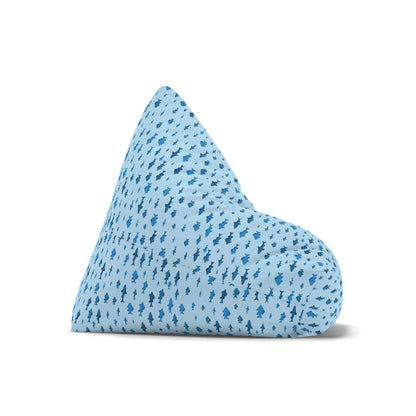 Fish and Shark Blue | Bean Bag Chair Cover