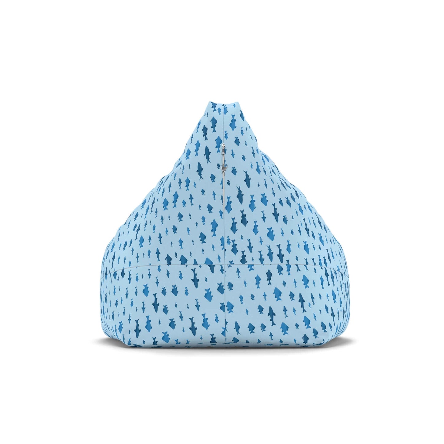 Fish and Shark Blue | Bean Bag Chair Cover