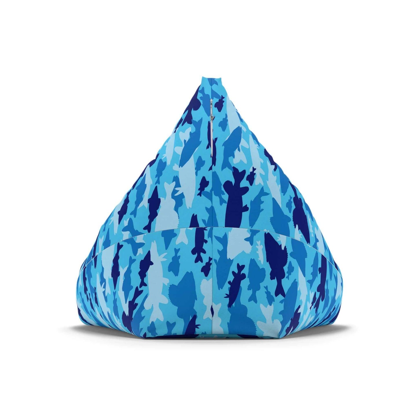 Fish Camo Blue | Bean Bag Chair Cover