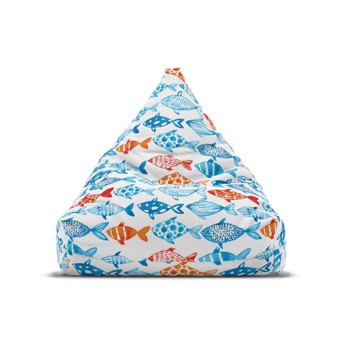 Fish Watercolor Design | Bean Bag Chair Cover