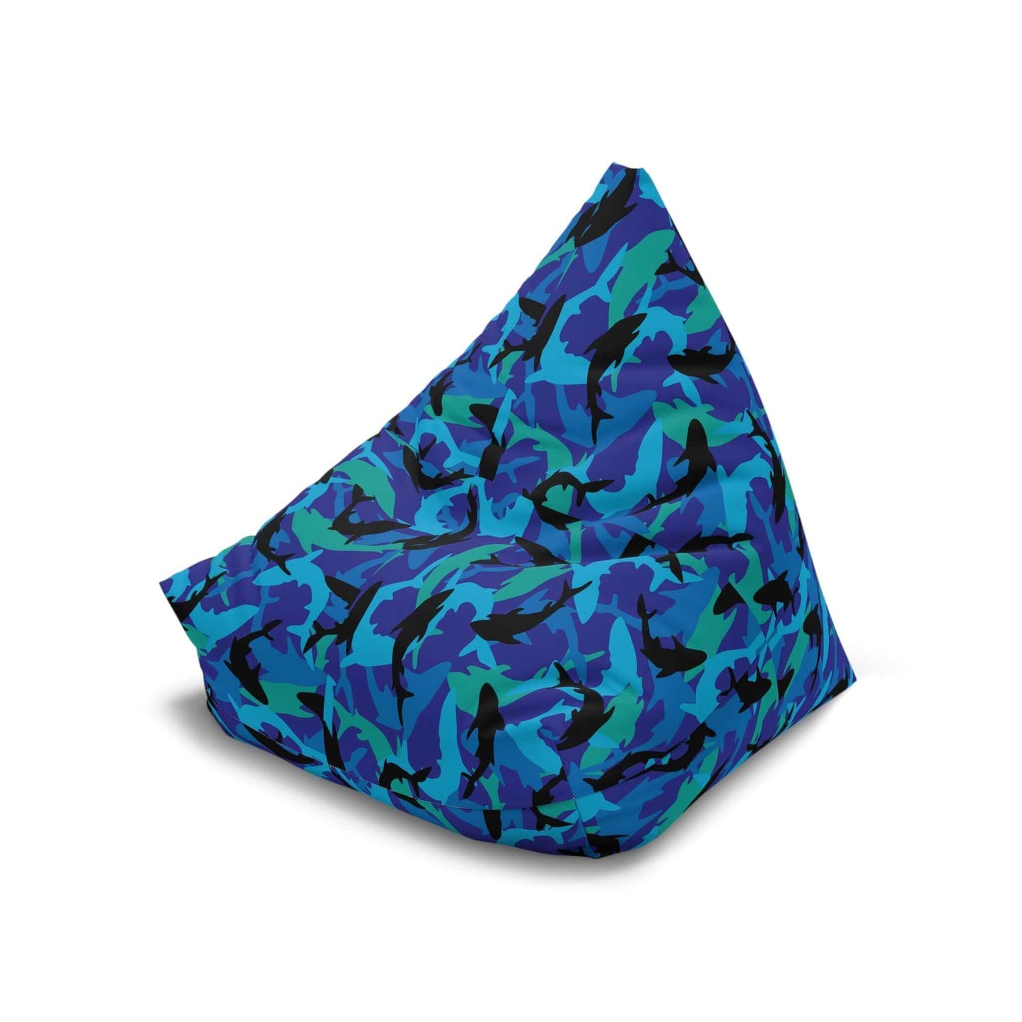 Blue Reef Sharks Design | Bean Bag Chair Cover