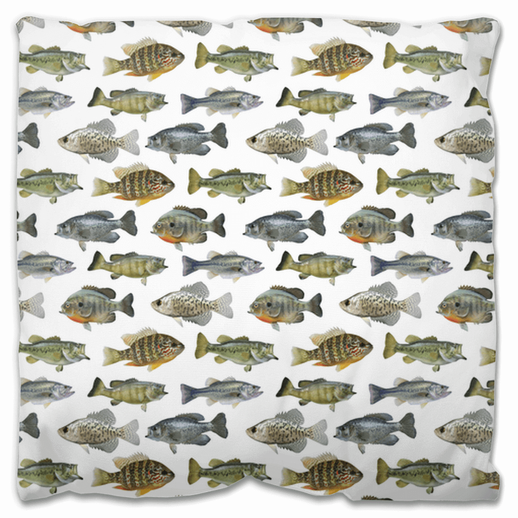 Mixed Sunfish | Outdoor Pillow