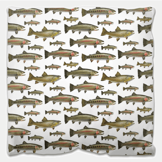 Trout Design | Outdoor Pillow