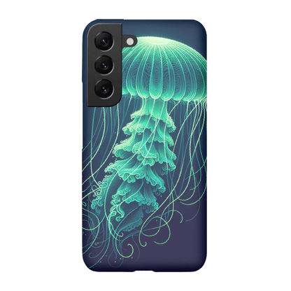 Glowing Green Jellyfish | Phone Case