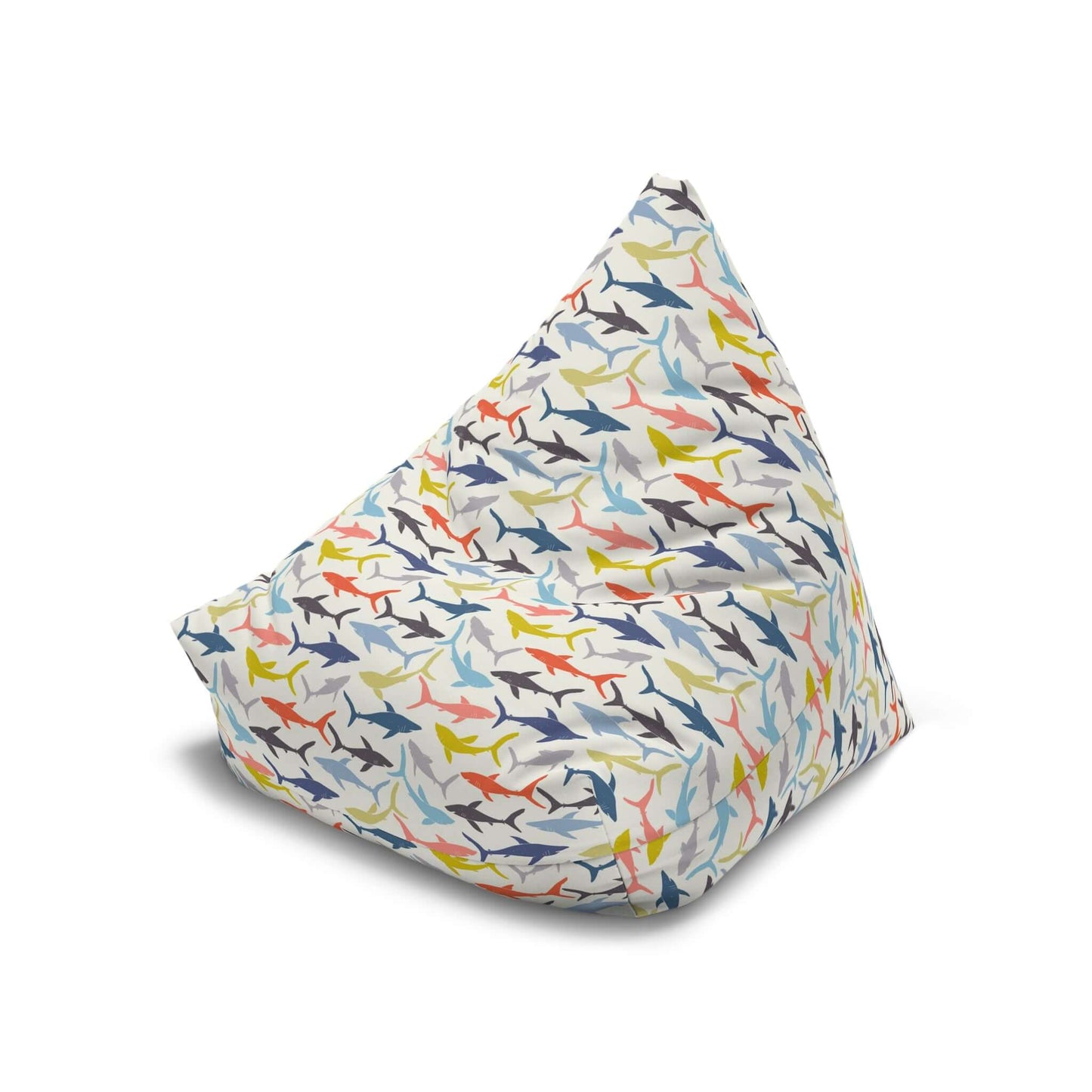 Colorful Sharks | Bean Bag Chair Cover