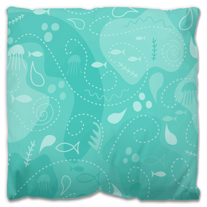 Underwater Sea Design | Outdoor Pillow