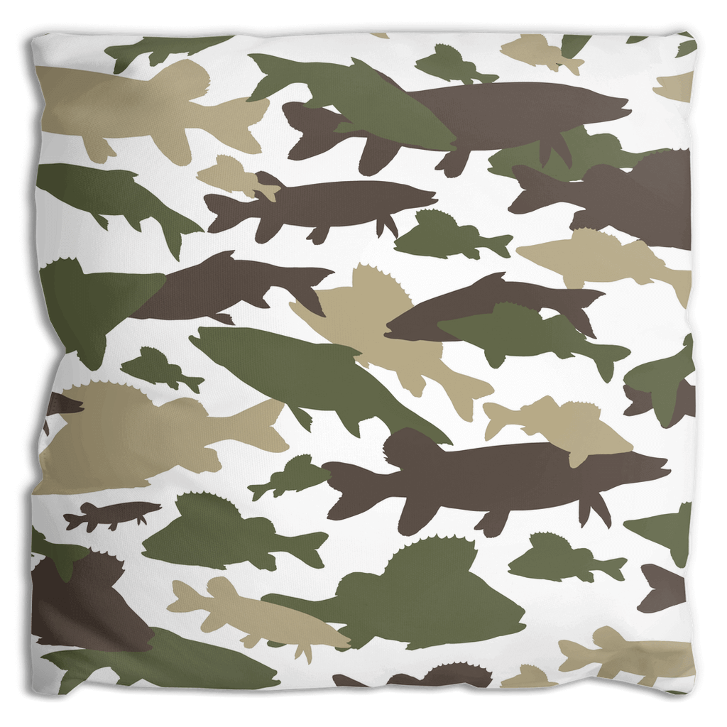 Fish Camo | Outdoor Pillow