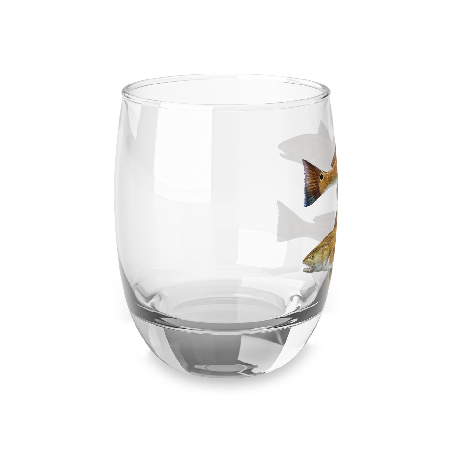 Red Drum Whiskey Glass