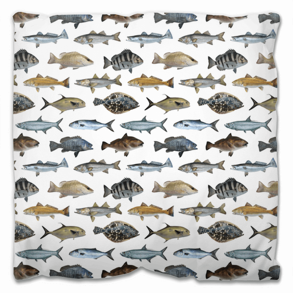 Saltwater Fish | Outdoor Pillow