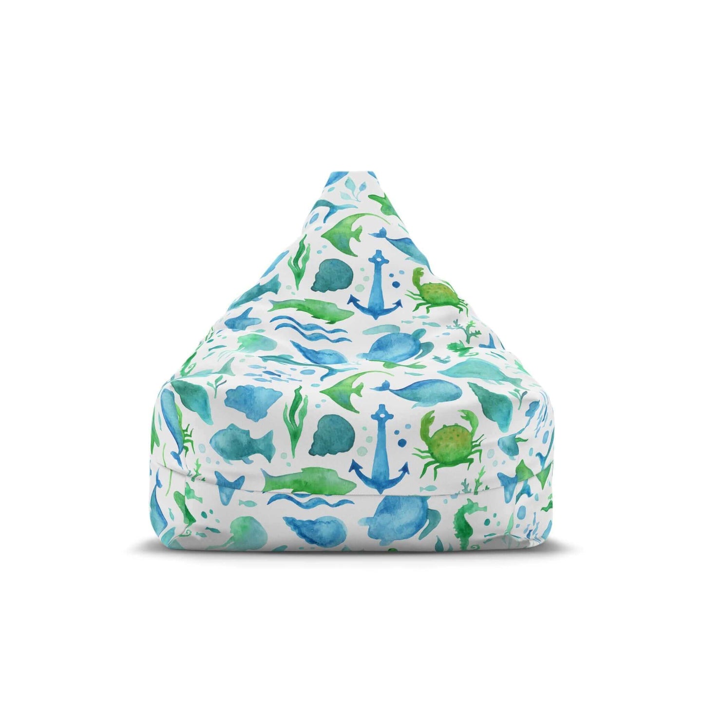 Under the Sea Watercolor | Bean Bag Chair Cover