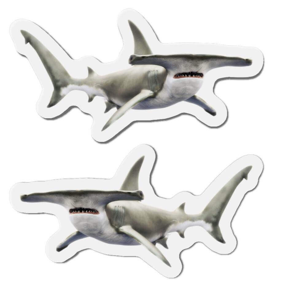 Hammerhead Shark Shaped Magnets for Fun Fridge Décor