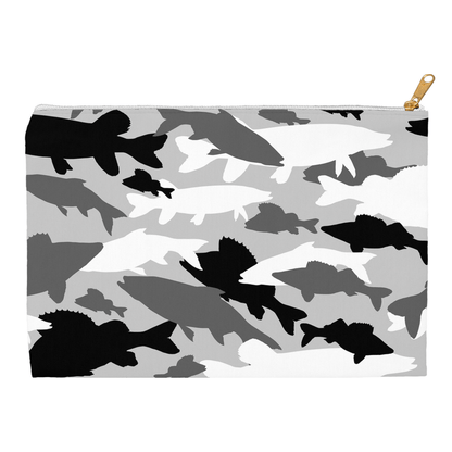 Fish Grey Camo | Pencil Case | Pouch