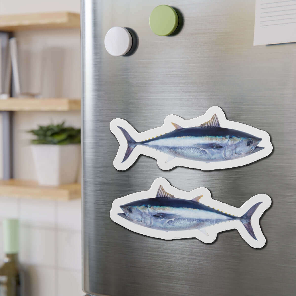 Bluefin Tuna Magnets on Fridge, Perfect for Fish Décor Enthusiasts