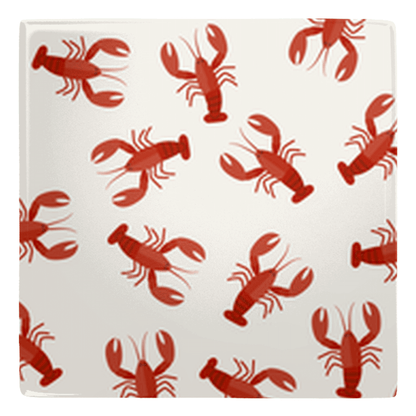 Crawfish design metal magnets perfect for fun kitchen décor.