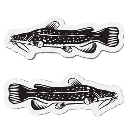 Flathead Catfish Shaped Magnets for Fish Décor and Fun Fridge Magnets