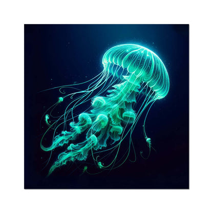 Glowing Jellyfish | Art Print