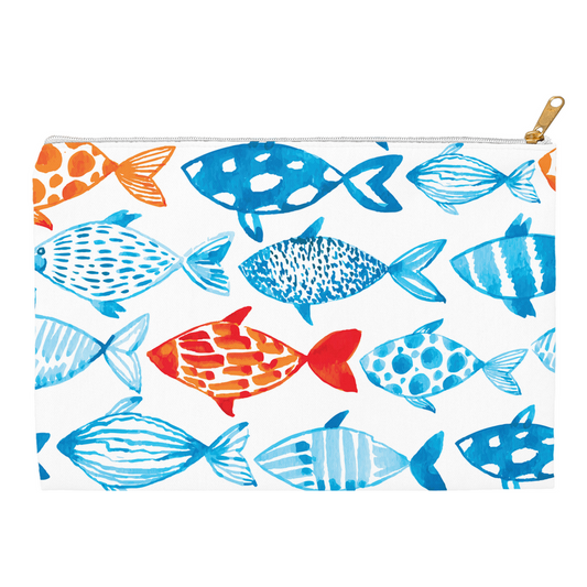 Watercolor Fish | Pencil Case | Pouch