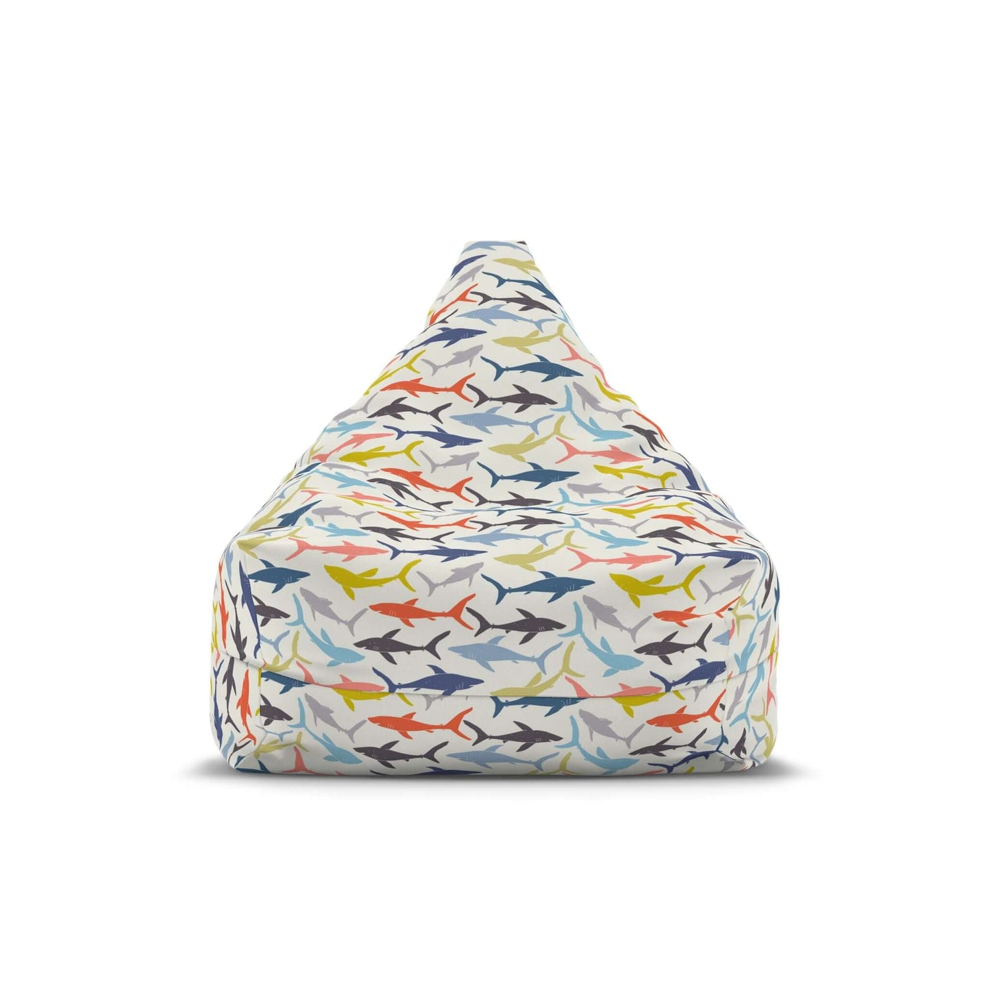 Colorful Sharks | Bean Bag Chair Cover