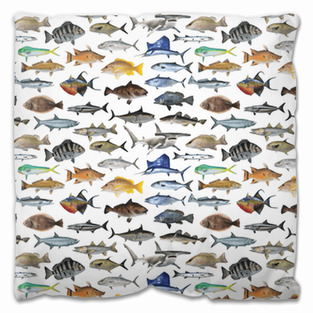 Saltwater Fish | Outdoor Pillow