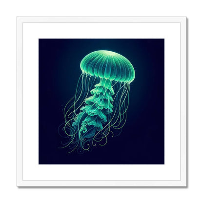 Jellyfish Framed & Mounted Print