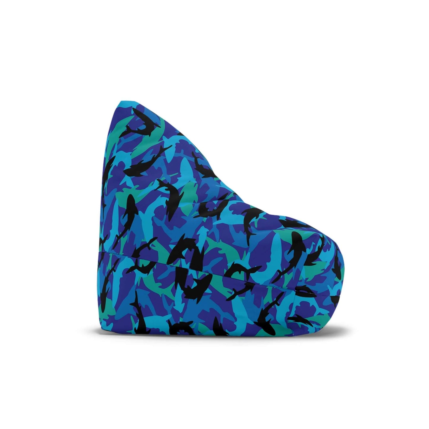 Blue Reef Sharks Design | Bean Bag Chair Cover