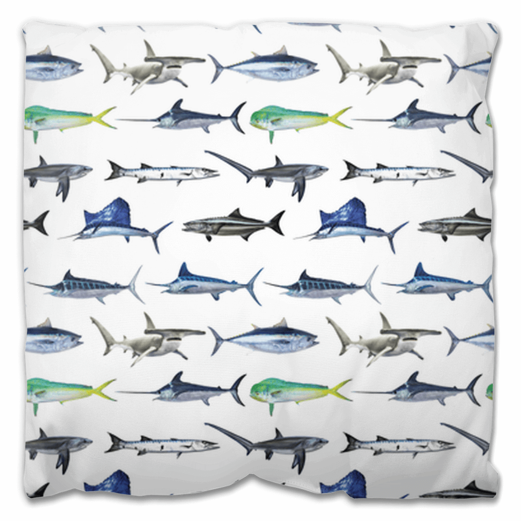 Saltwater Fish | Outdoor Pillow