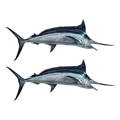 Black Marlin Decals