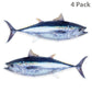 Bluefin Tuna 14 inch 4 sticker pack.