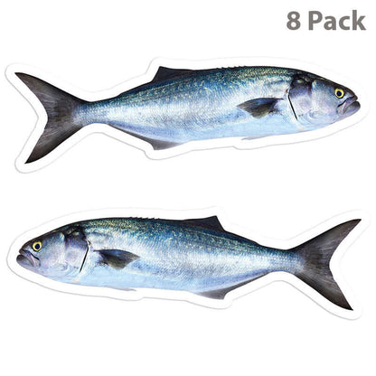 Bluefish 5 inch 8 sticker pack.