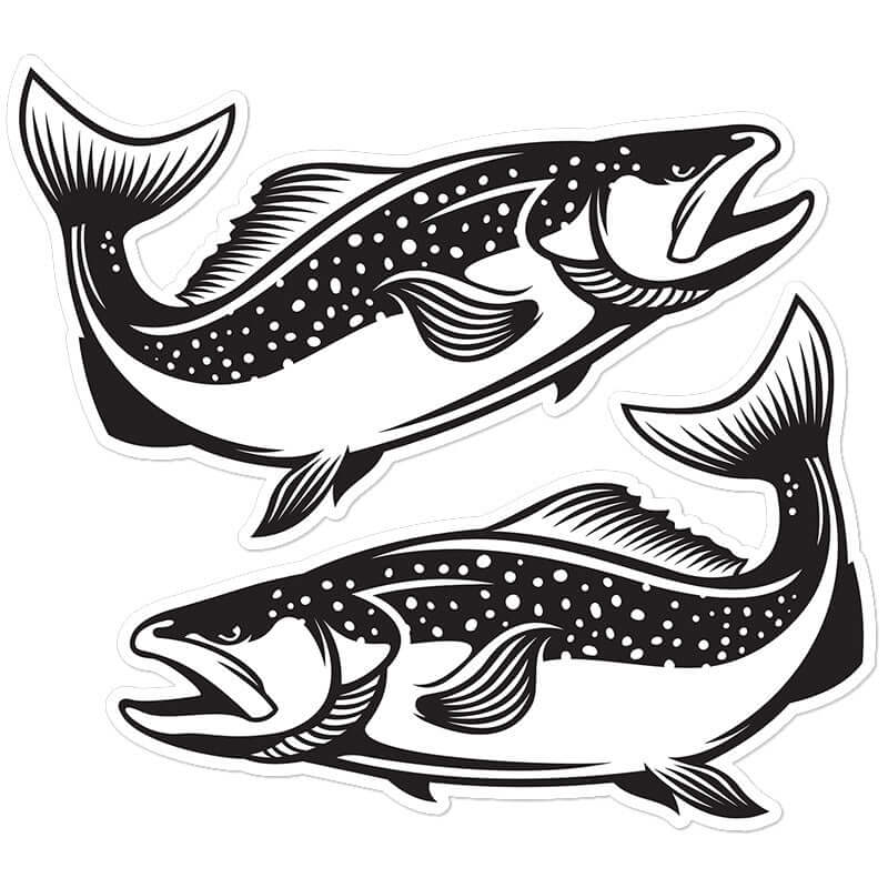 Brown Trout - Stickers, Decals