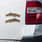 Bullhead Catfish stickers on a truck.
