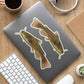 Bullhead Catfish stickers on a laptop.
