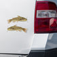 Bullhead Catfish stickers on a truck.