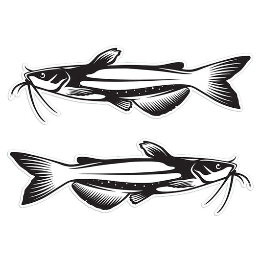 Channel Catfish Stickers | 5" 8" 14"